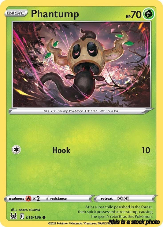 Normal Phantump [016/196 Lightly Played ]
