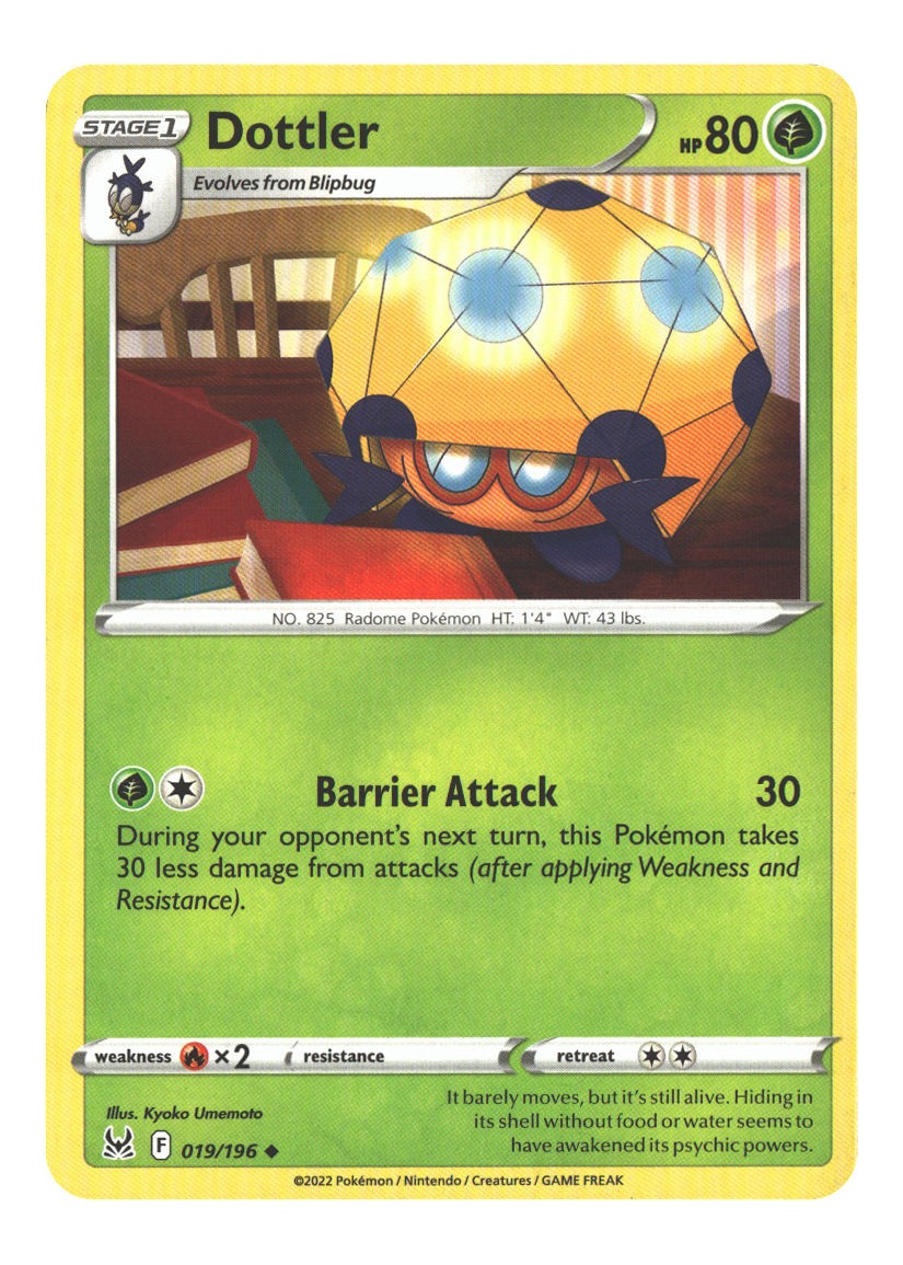 019/196 Dottler Uncommon Normal