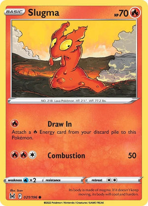 Common Slugma [021/196 Lightly Played ]
