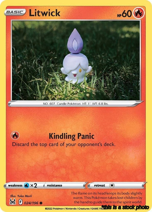 Common Litwick [024/196 Near Mint ]