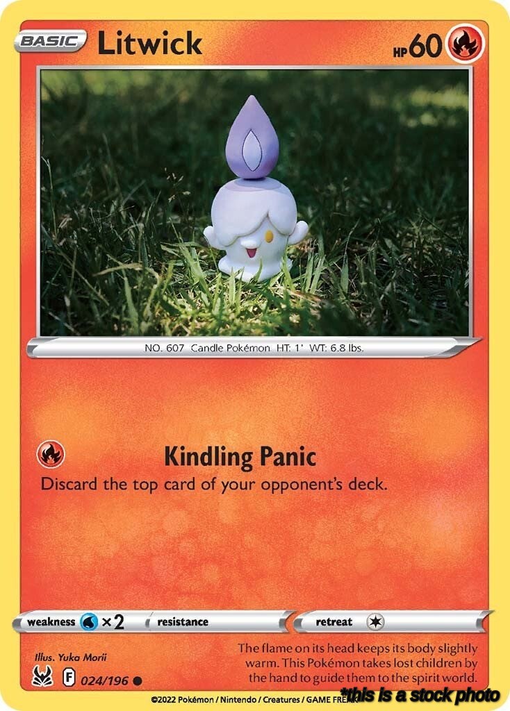 Normal Litwick [024/196 Lightly Played ]