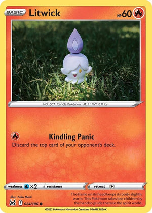 Common Litwick [024/196 Near Mint ]