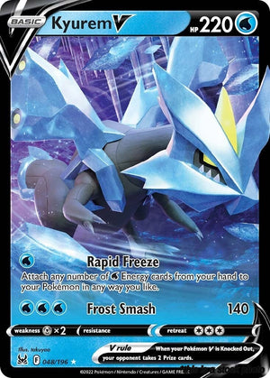 048/196 Kyurem V Ultra Rare Holofoil