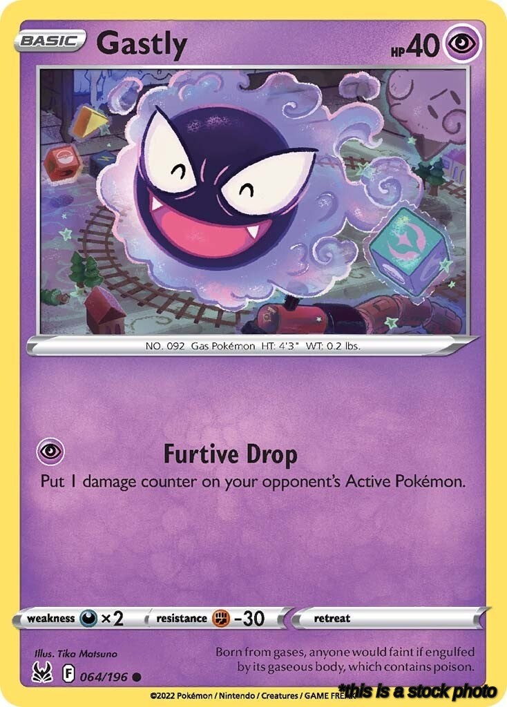 Normal Gastly [064/196 Lightly Played ]