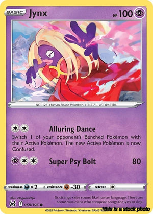 068/196 Jynx Common Normal