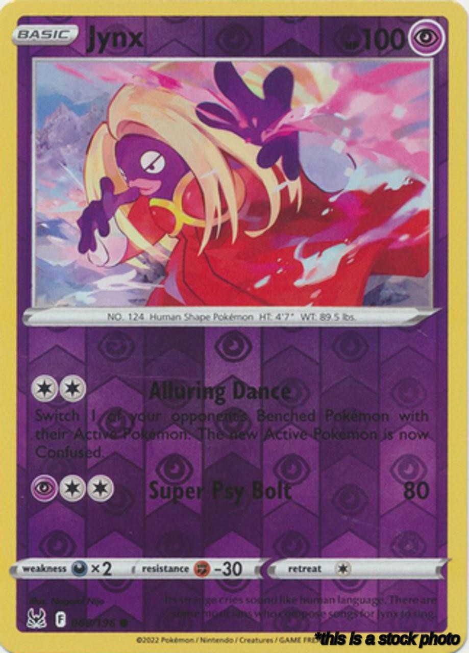 068/196 Jynx Common Reverse Holofoil