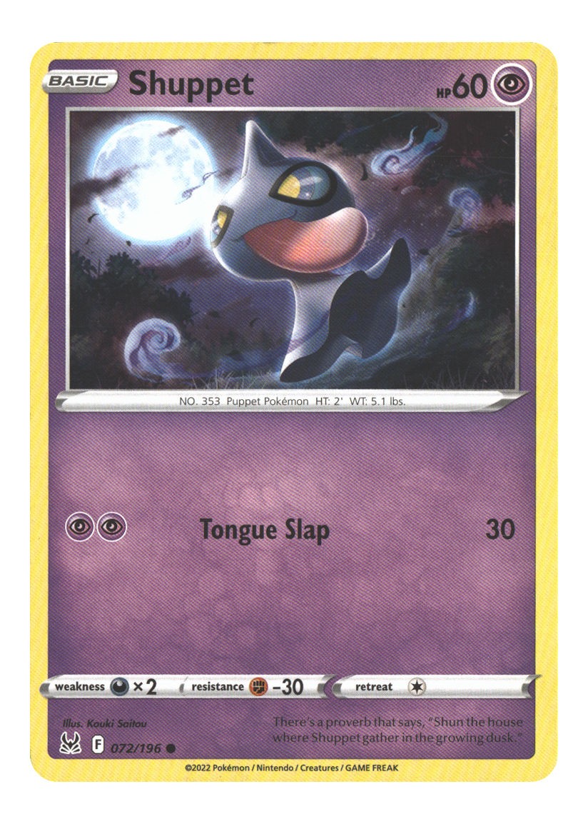 072/196 Shuppet Common Normal