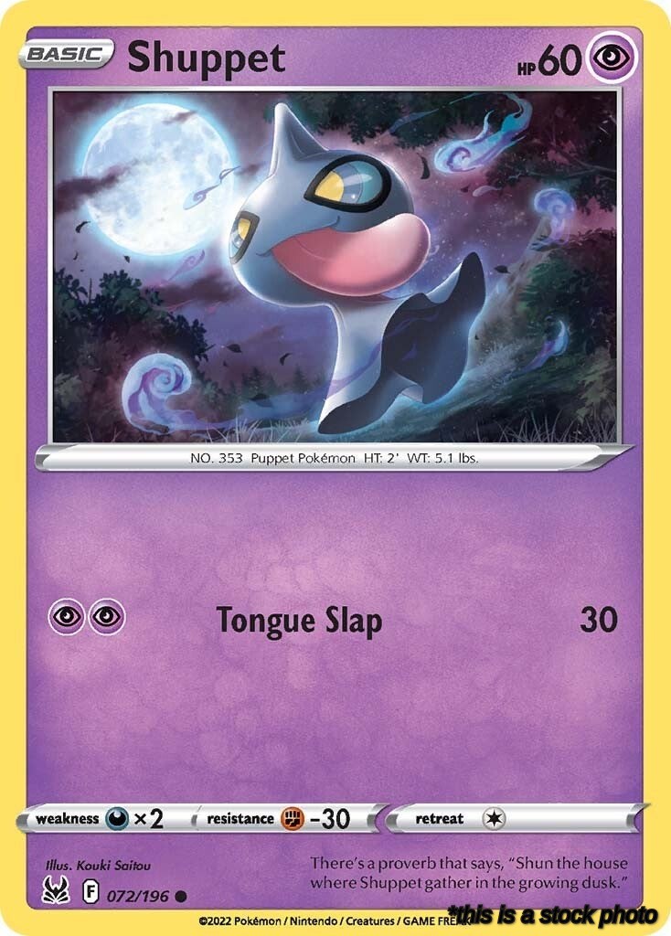 072/196 Shuppet Common Normal