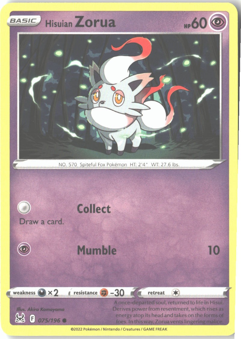 Hisuian Zorua
