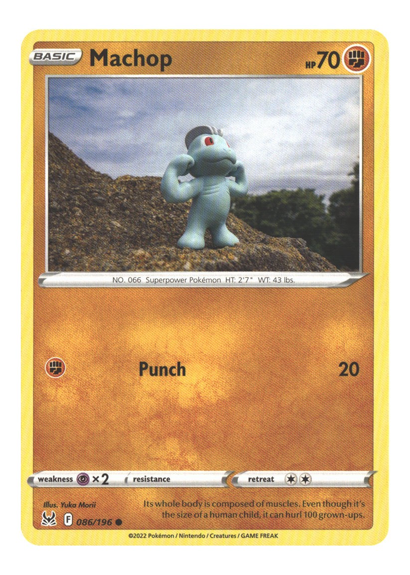 086/196 Machop Common Normal