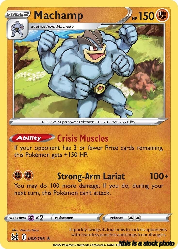 Holo Rare Machamp [088/196 Lightly Played ]