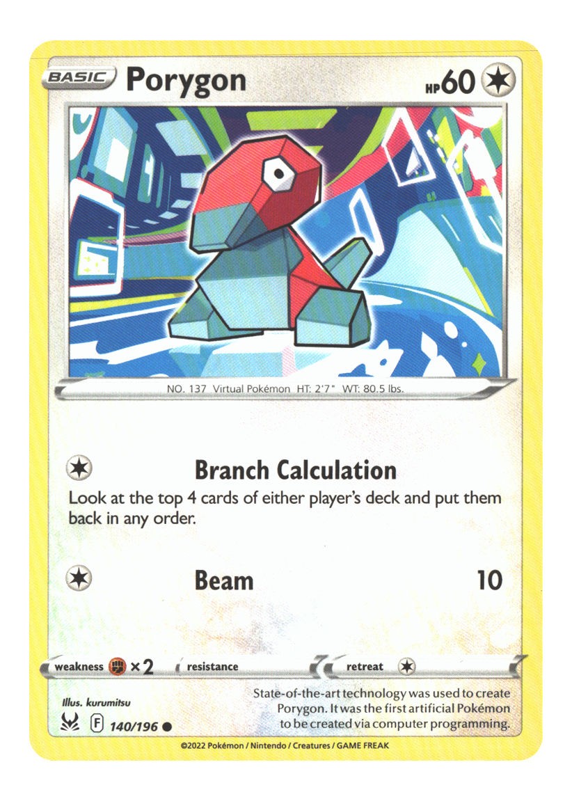 140/196 Porygon Common Normal