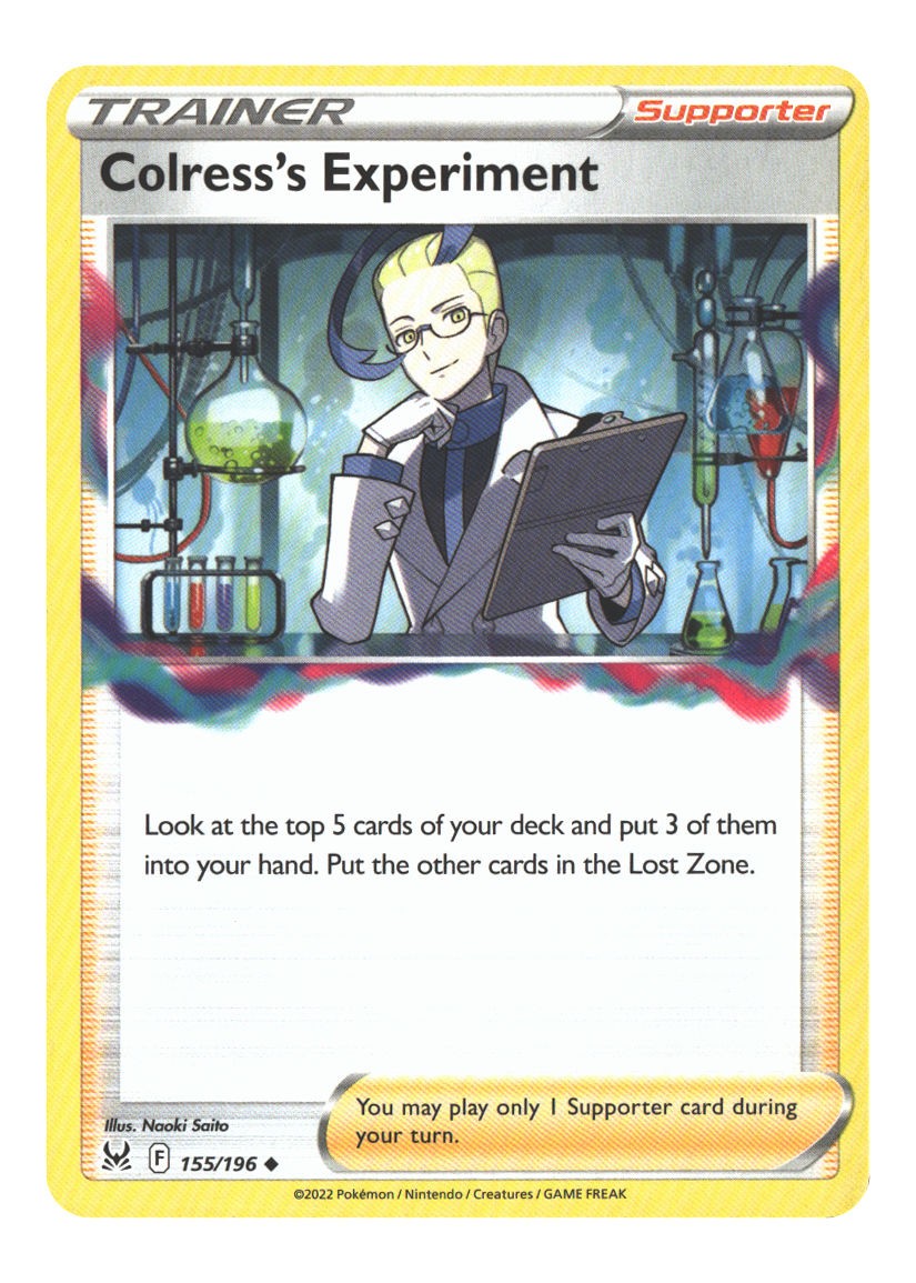 155/196 Colress's Experiment Uncommon Normal