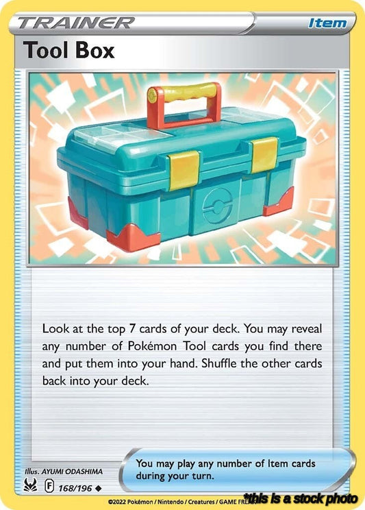 Reverse Holofoil Tool Box [168/196 Near Mint ]