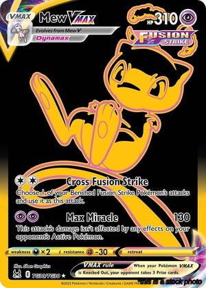 TG30/TG30 Mew VMAX (Secret) Secret Rare Holofoil