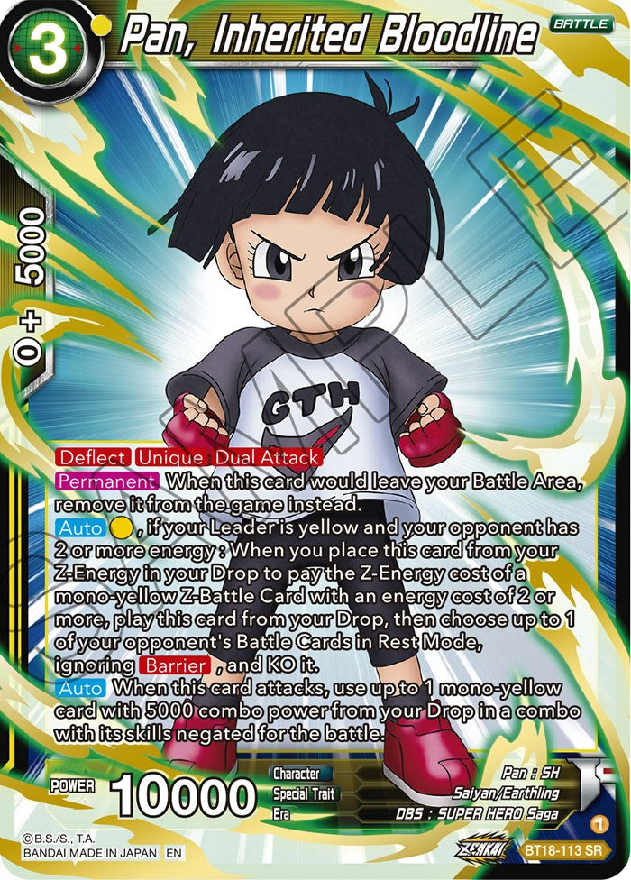 Pan, Inherited Bloodline