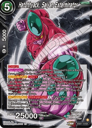 EX21-13 Hatchhyack, Saiyan Exterminator