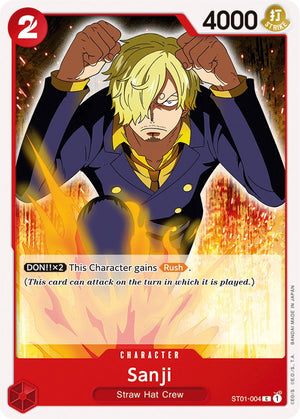 Sanji [ST01-004] Starter Deck 1: Straw Hat Crew