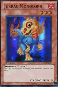 Unlimited Jurrac Monoloph [HA02-EN037 Near Mint] Super Rare