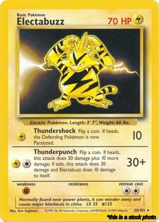 020/102 Electabuzz Rare Normal