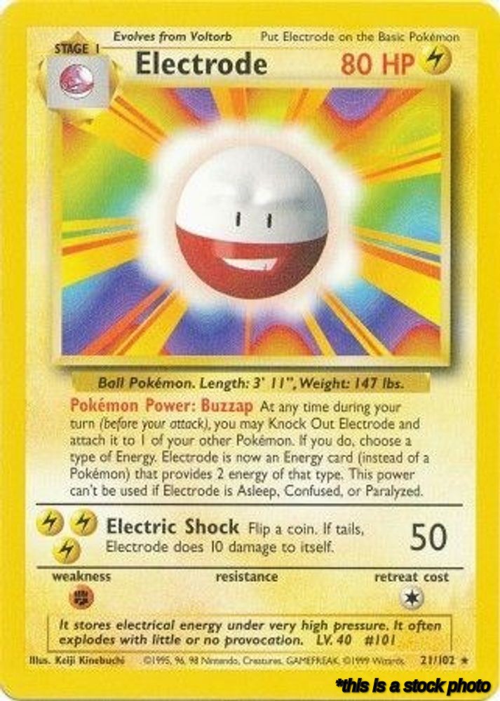 021/102 Electrode Rare Normal
