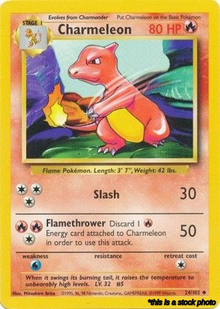 024/102 Charmeleon Uncommon Normal