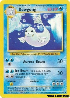 025/102 Dewgong Uncommon Normal