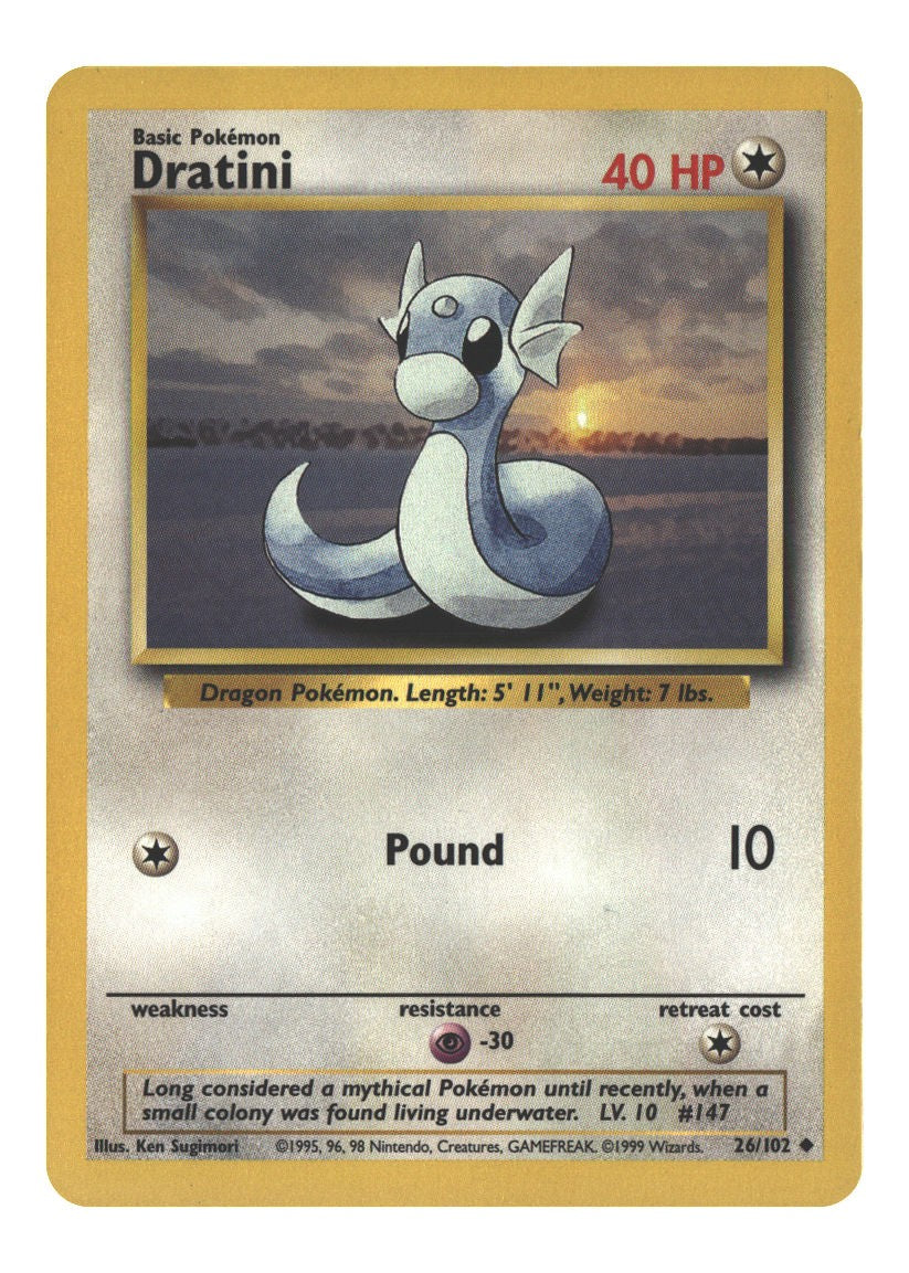 26/102 Dratini Uncommon Normal