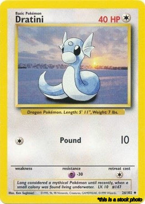 026/102 Dratini Uncommon Normal