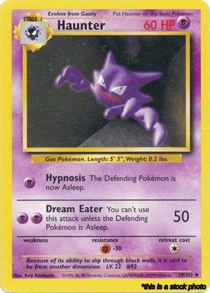 029/102 Haunter Uncommon Normal