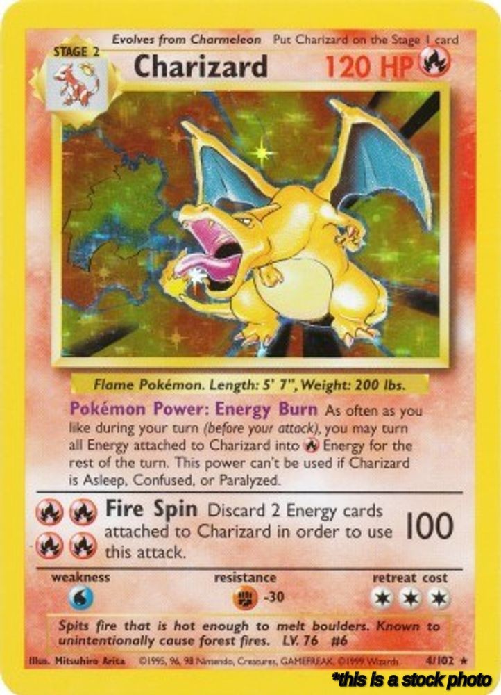 004/102 Charizard Holo Rare Holofoil