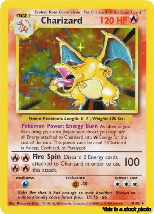 004/102 Charizard Holo Rare Holofoil