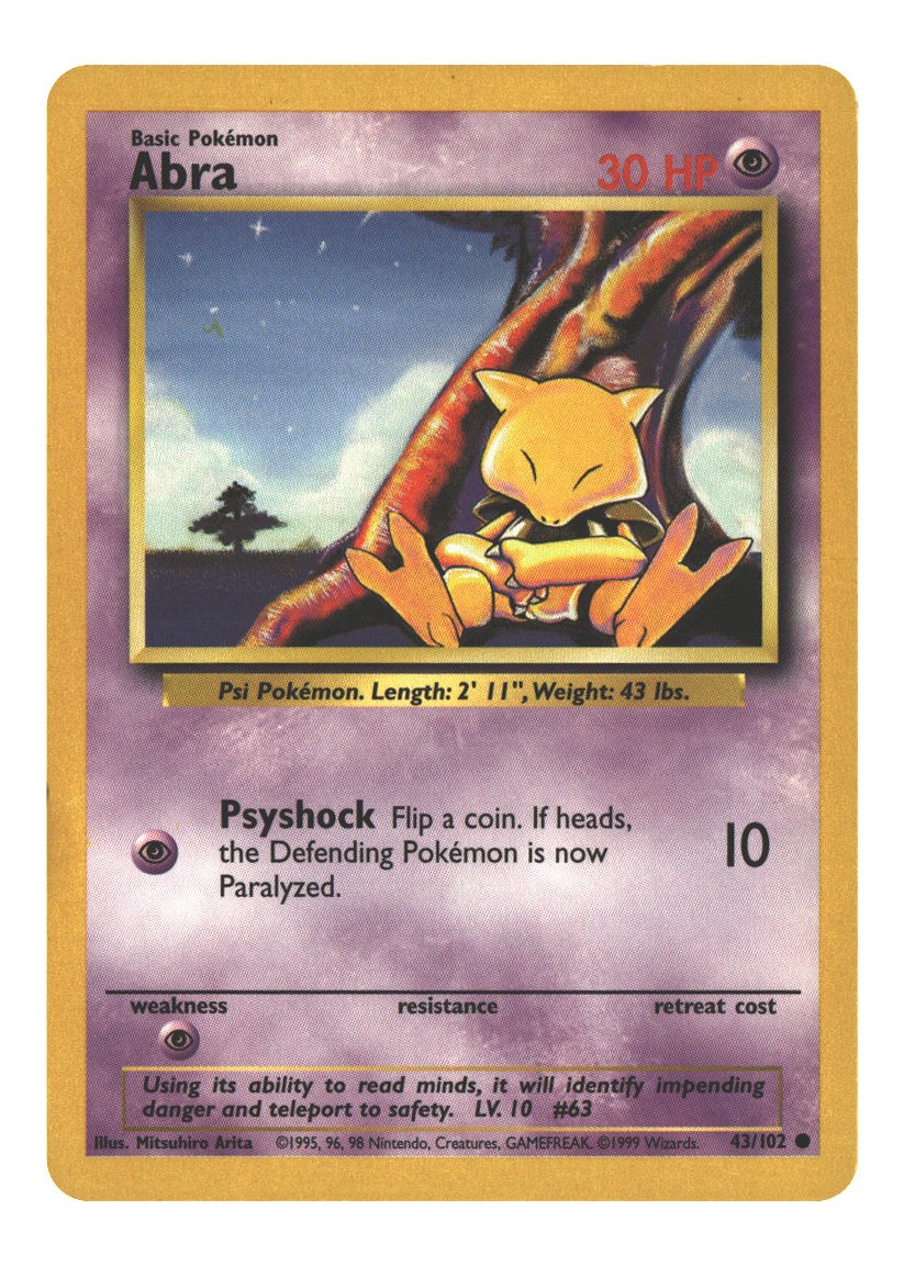43/102 Abra Common Normal