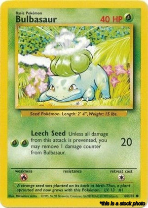 044/102 Bulbasaur Common Normal