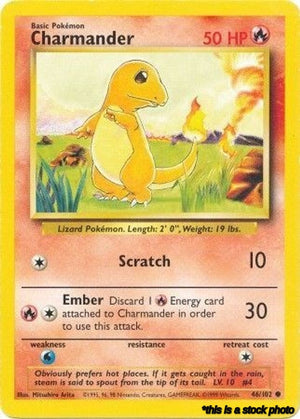 046/102 Charmander Common Normal