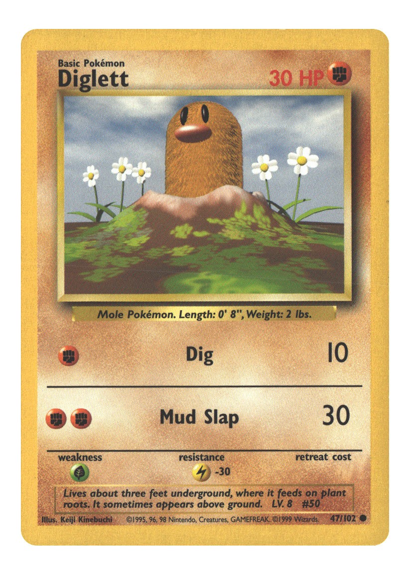 47/102 Diglett Common Normal