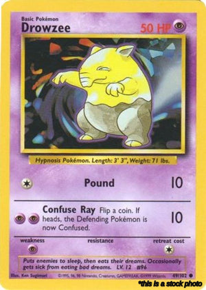 049/102 Drowzee Common Normal