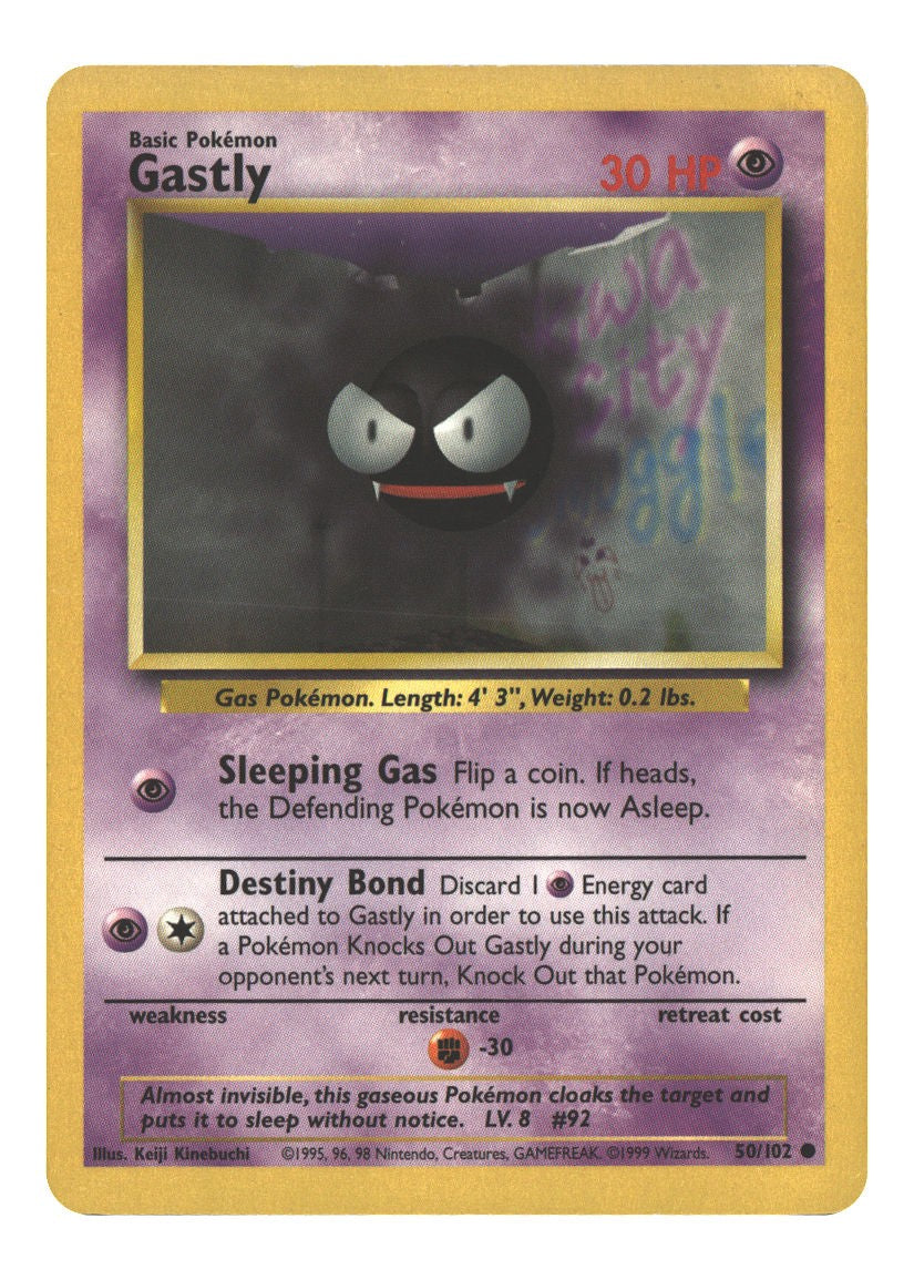 50/102 Gastly Common Normal