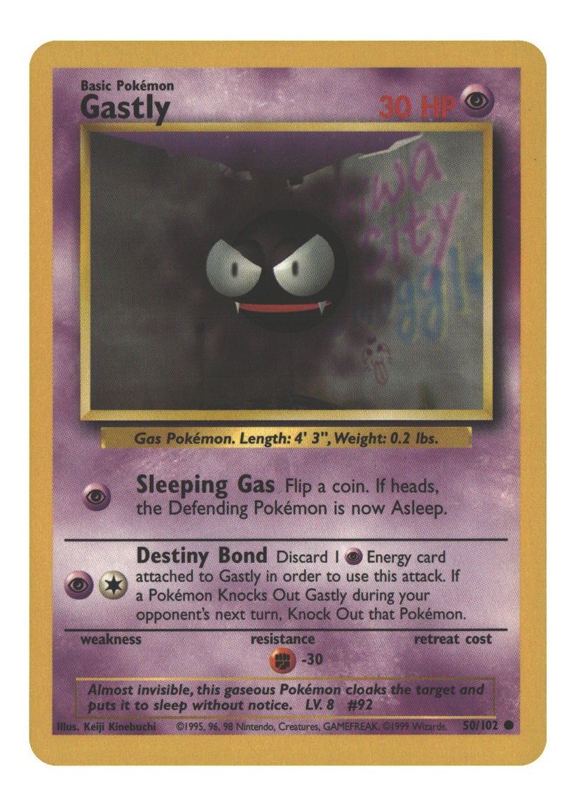 50/102 Gastly Common Normal