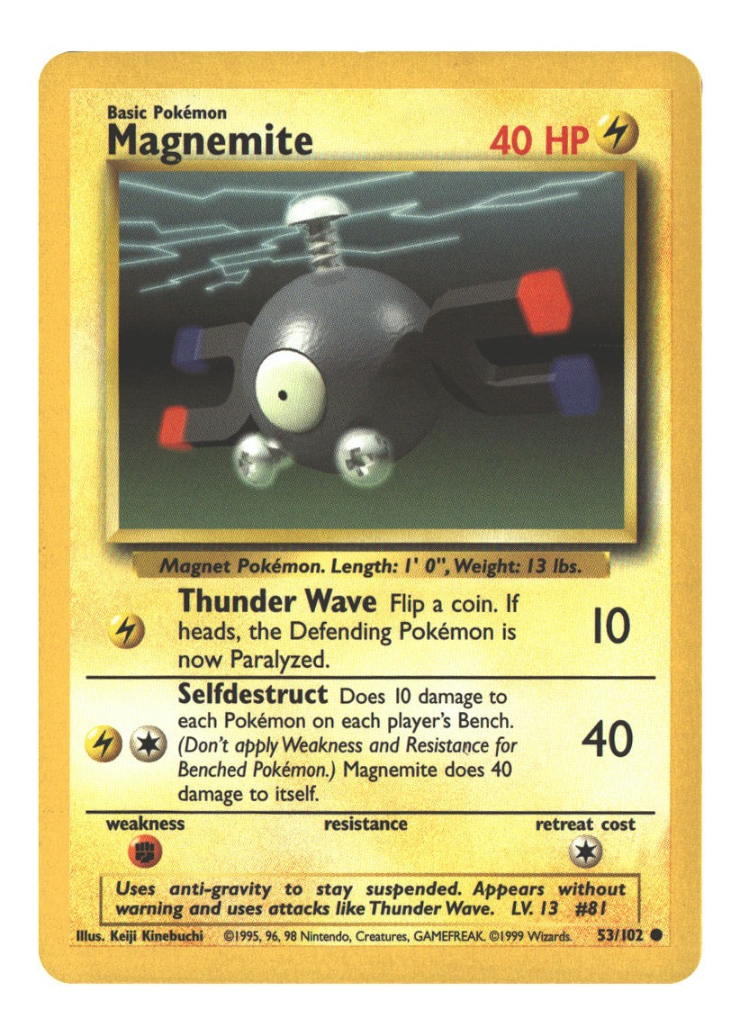53/102 Magnemite Common Normal