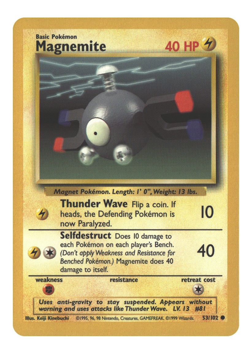 53/102 Magnemite Common Normal