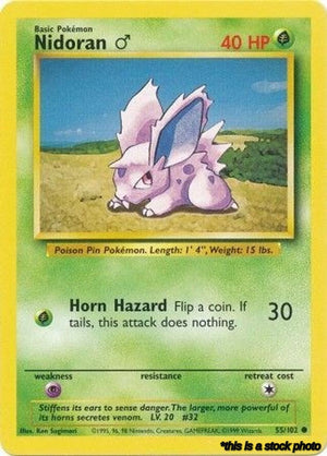 55/102 Nidoran M Common Normal