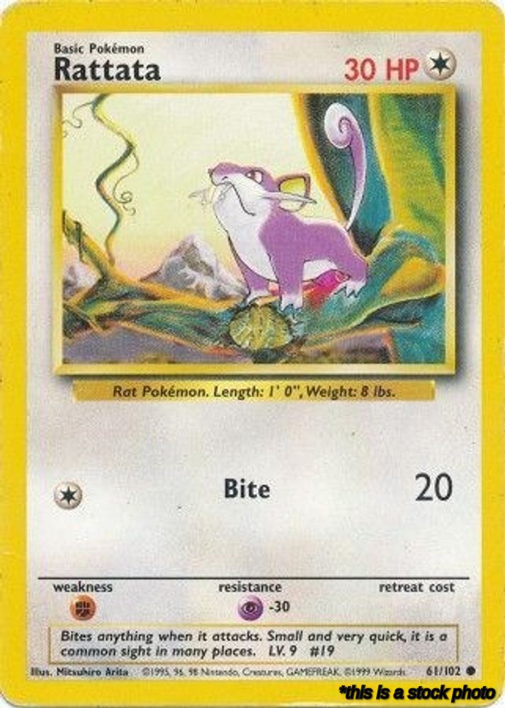 061/102 Rattata Common Normal