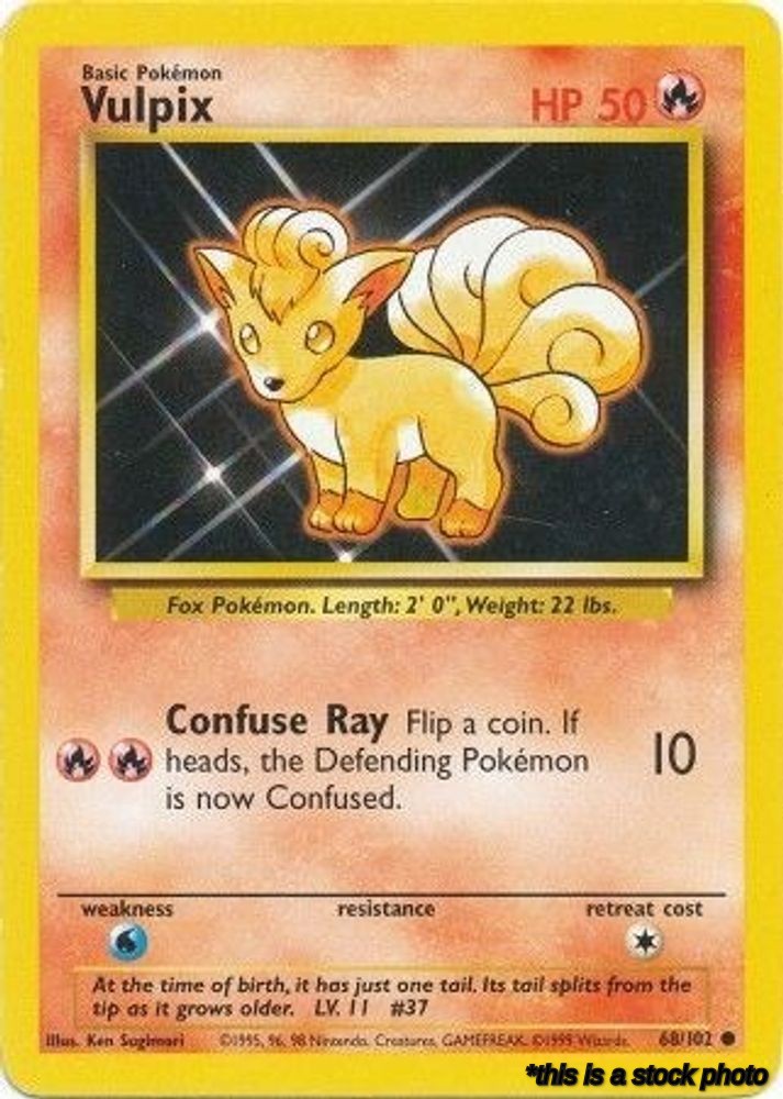 68/102 Vulpix Common Normal