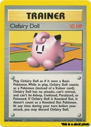 Normal Clefairy Doll [070/102 Moderately Played ]