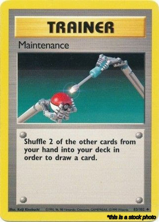 Maintenance