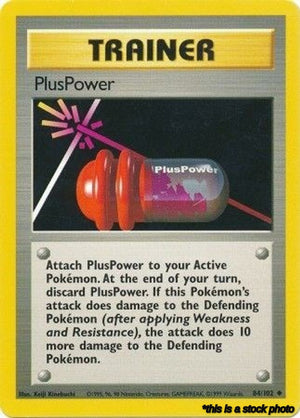 084/102 PlusPower Uncommon Normal