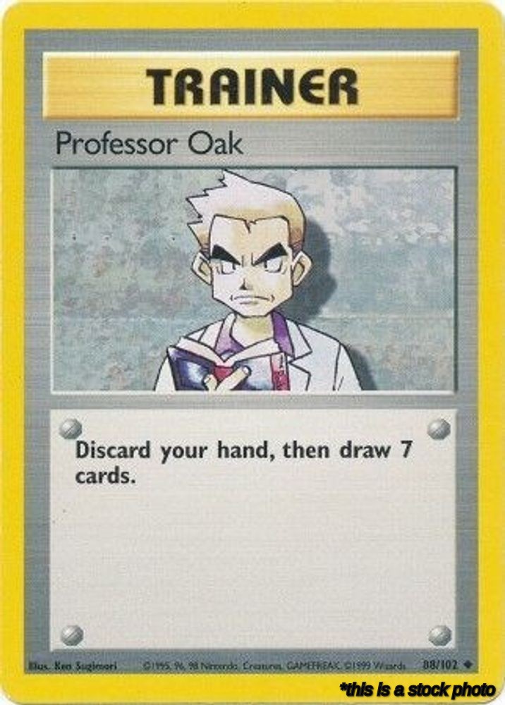 088/102 Professor Oak Uncommon Normal