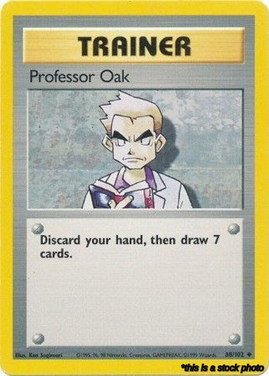 088/102 Professor Oak Uncommon Normal