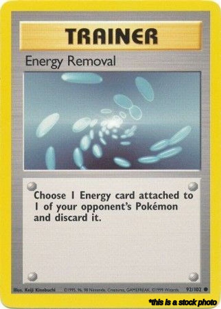 Energy Removal